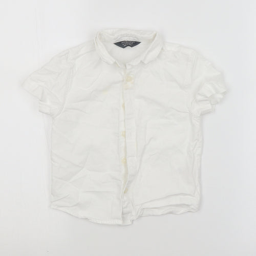 Primark Baby White   Basic Button-Up Size 18-24 Months