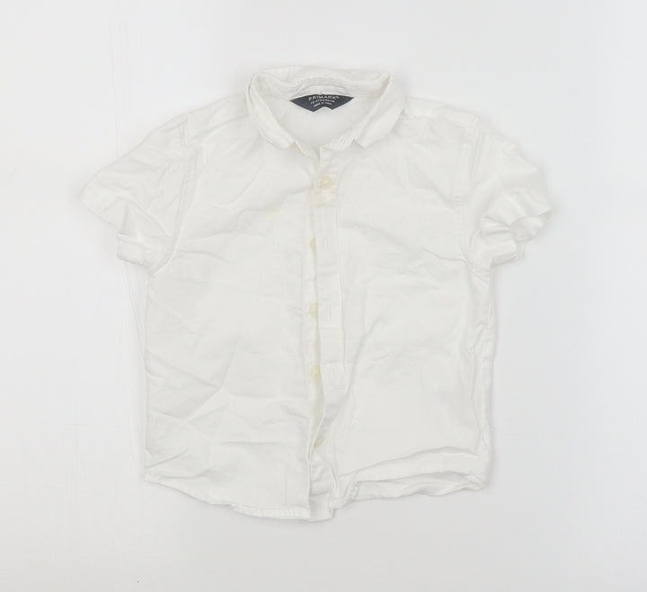 Primark Baby White Basic Button-Up Size 18-24 Months