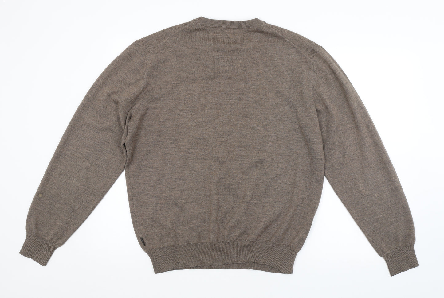 HUGO BOSS Mens Brown   Pullover Jumper Size L