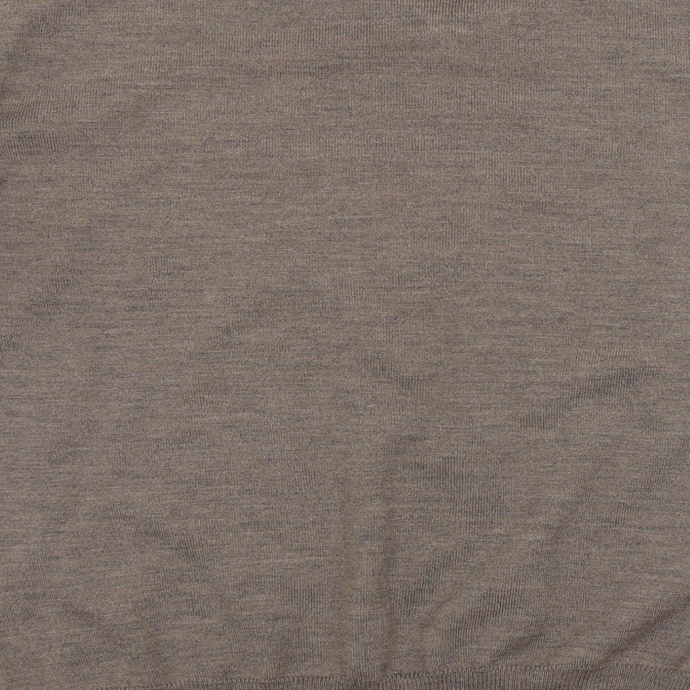 HUGO BOSS Mens Brown   Pullover Jumper Size L