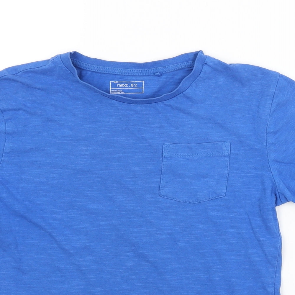 NEXT Boys Blue   Basic T-Shirt Size 8 Years