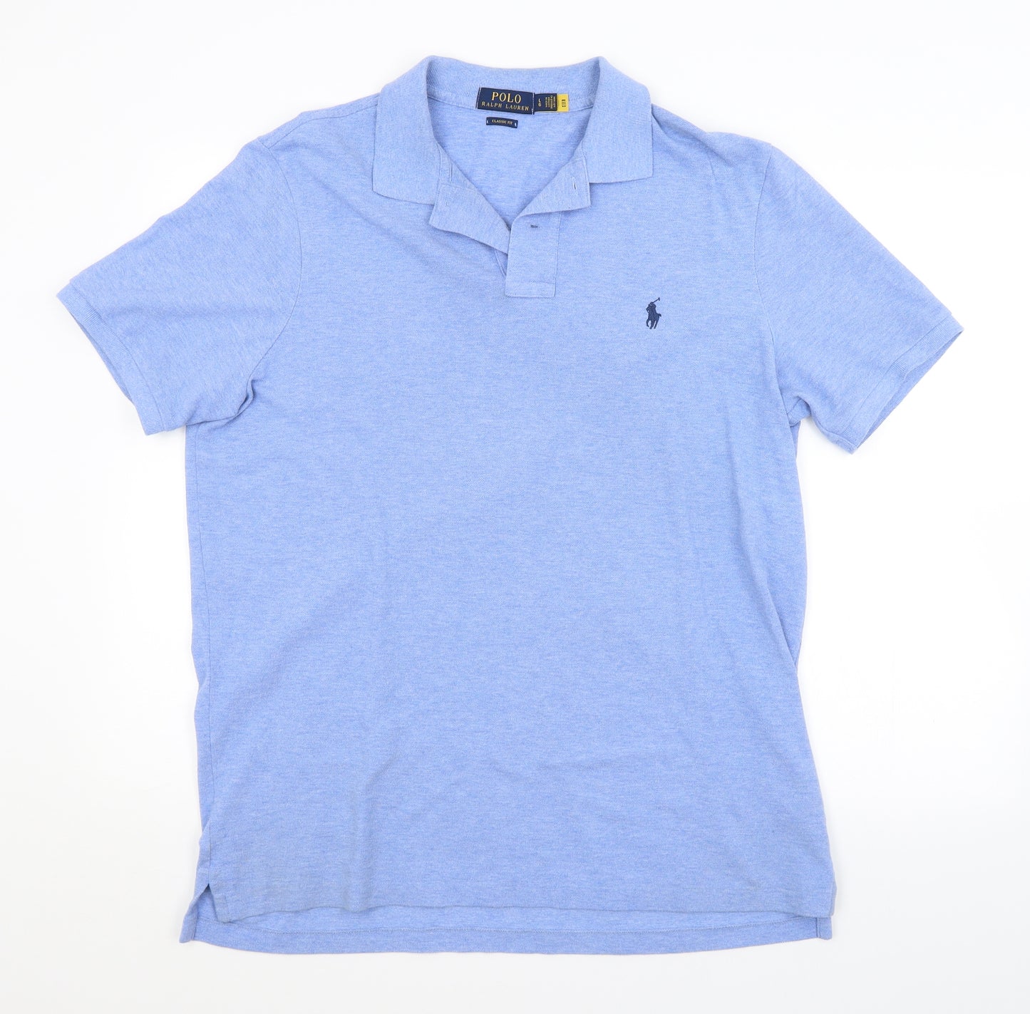 Ralph Lauren Mens Blue    Polo Size L