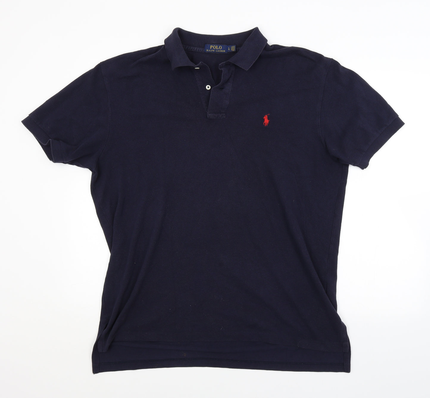 Ralph Lauren Mens Blue    Polo Size L