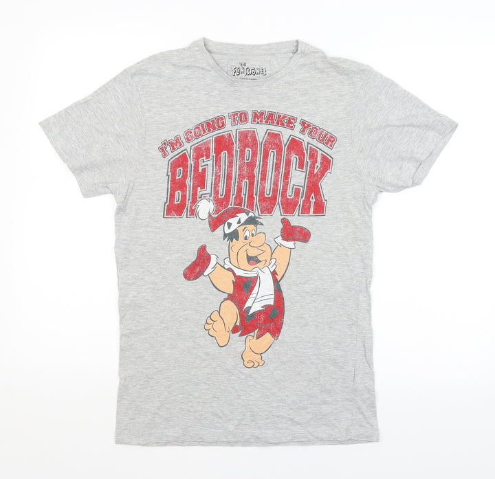 Cedar Wood State Mens Grey T-Shirt Size M