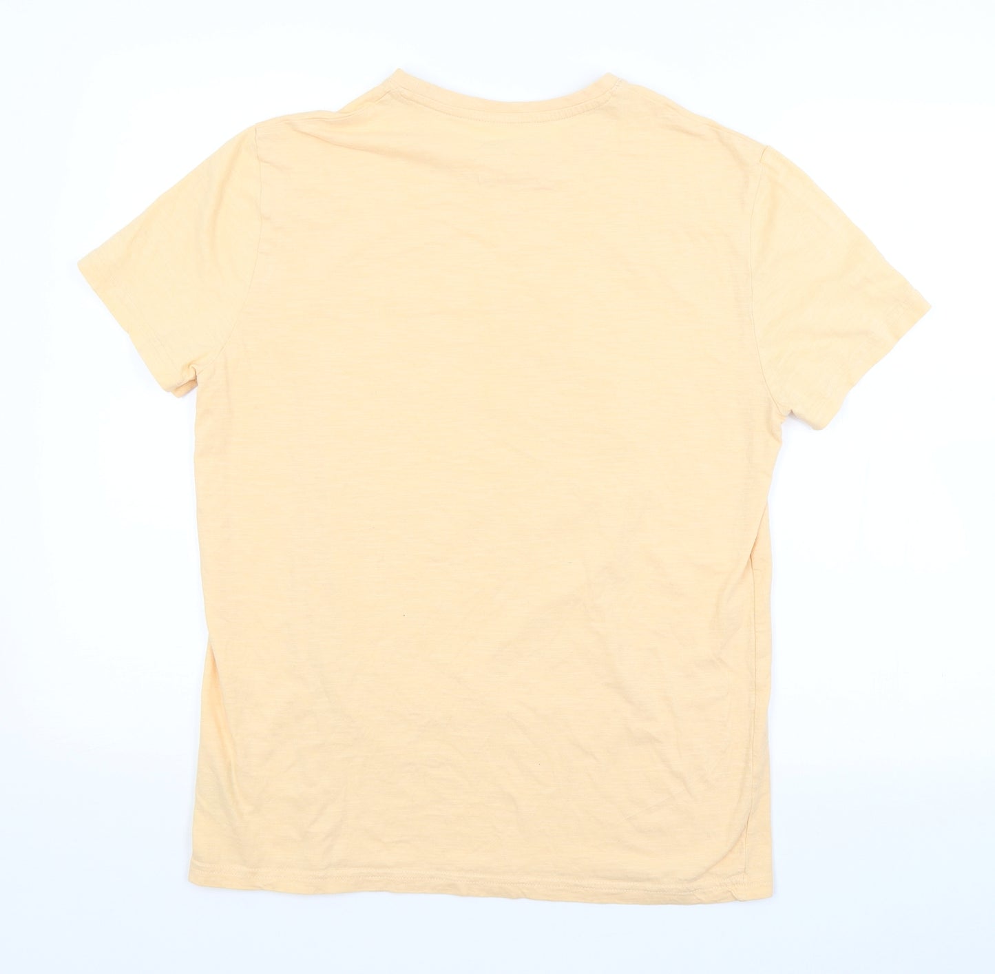 Primark Mens Orange    T-Shirt Size M