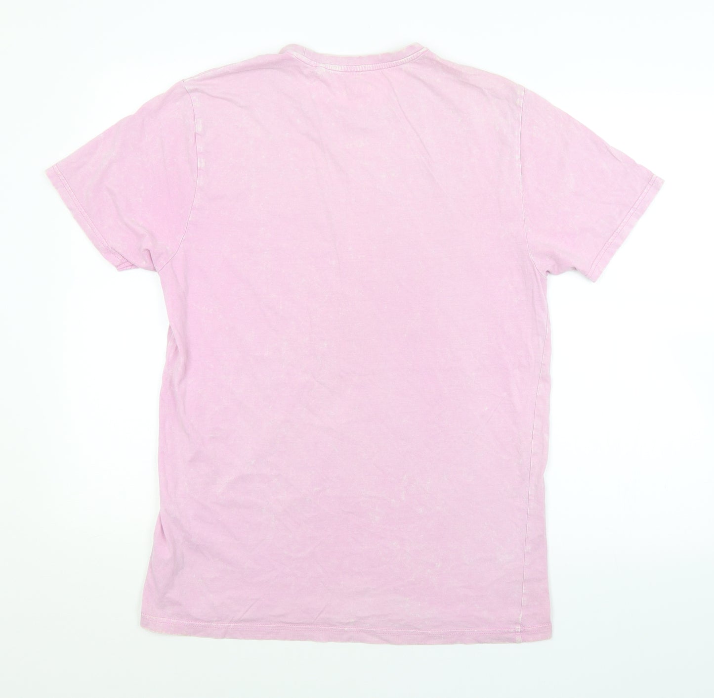 Acw85` Mens Pink    T-Shirt Size M