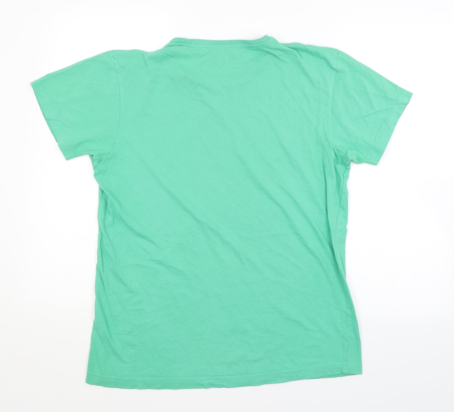 Preworn Mens Green    T-Shirt Size M