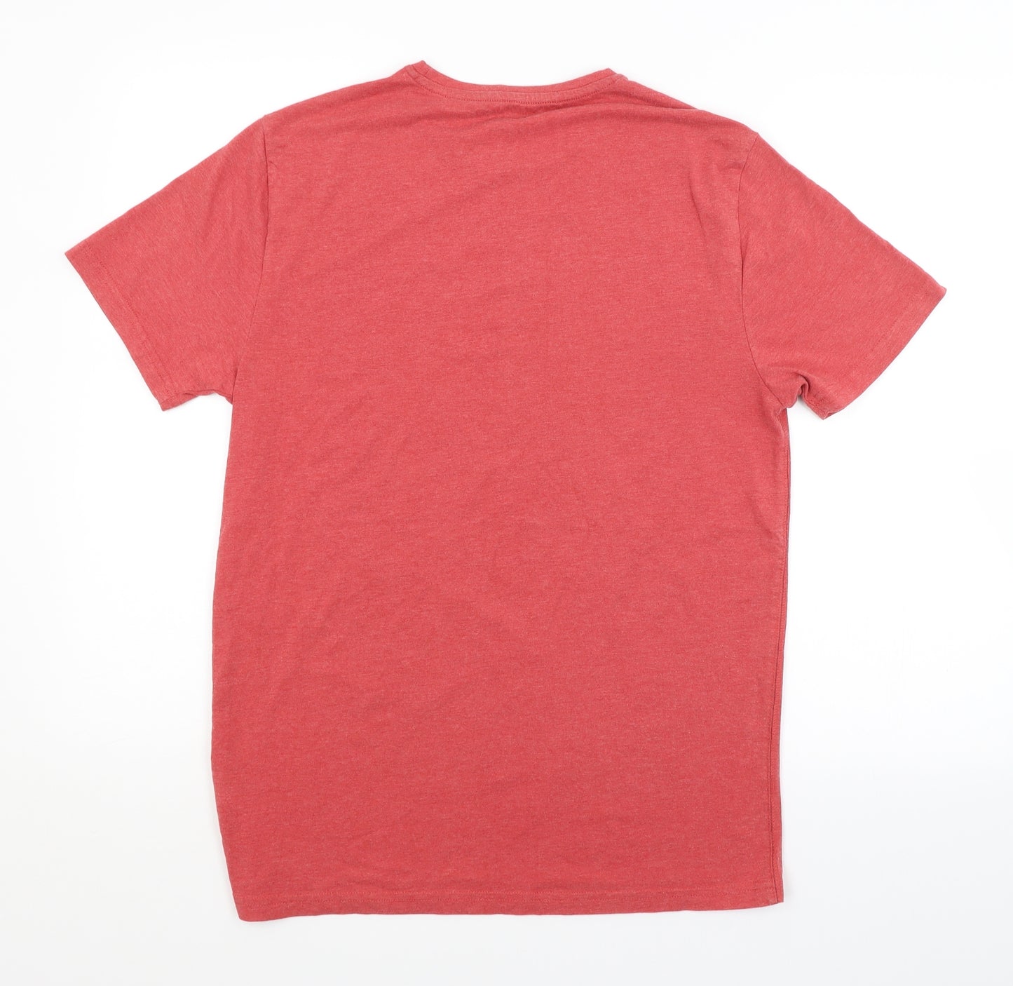 Easy Mens Red    T-Shirt Size M