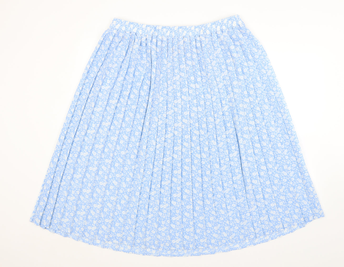 Sarah Hamilton Womens Blue Floral  A-Line Skirt Size 20