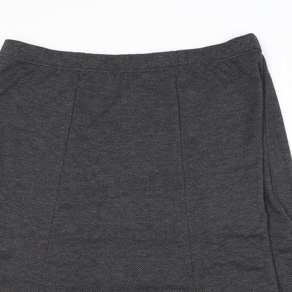 Damart Womens Grey   A-Line Skirt Size 18