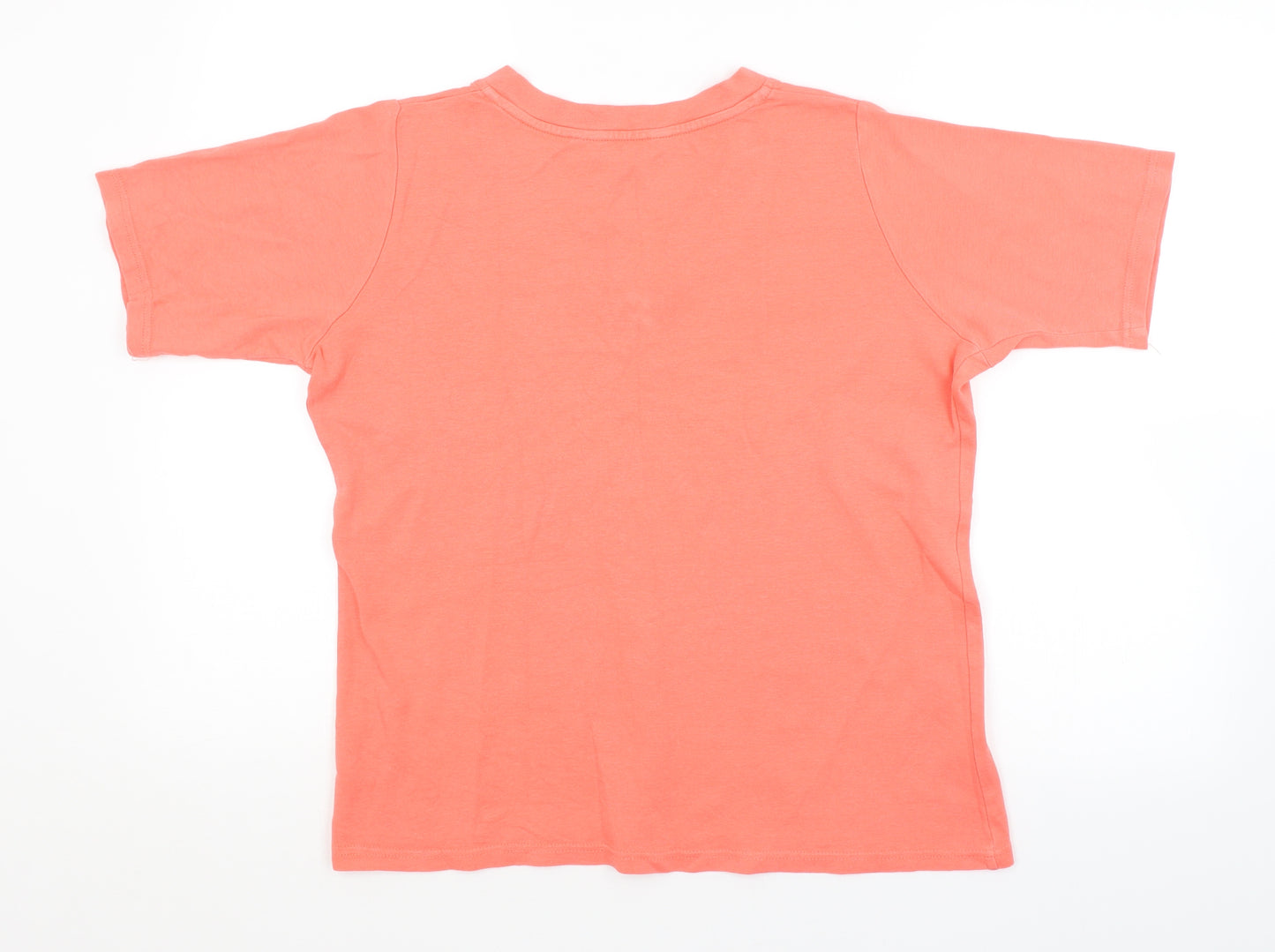 ISLE Womens Red   Basic T-Shirt Size 14