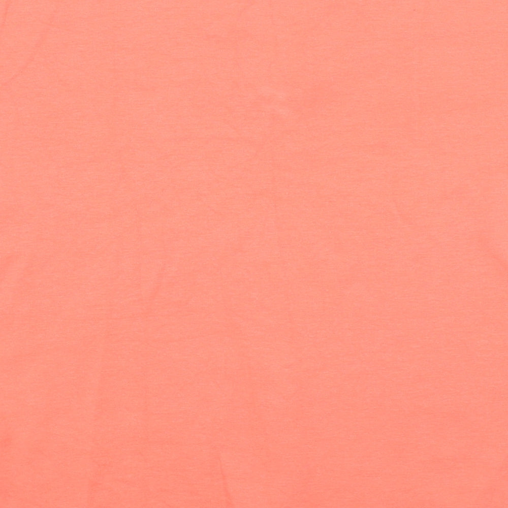 ISLE Womens Red   Basic T-Shirt Size 14