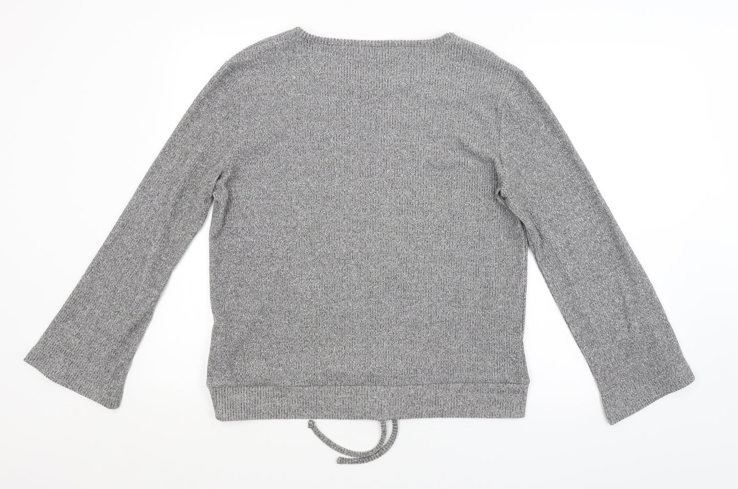 JEFF&CO. Womens Grey   Pullover Jumper Size 12
