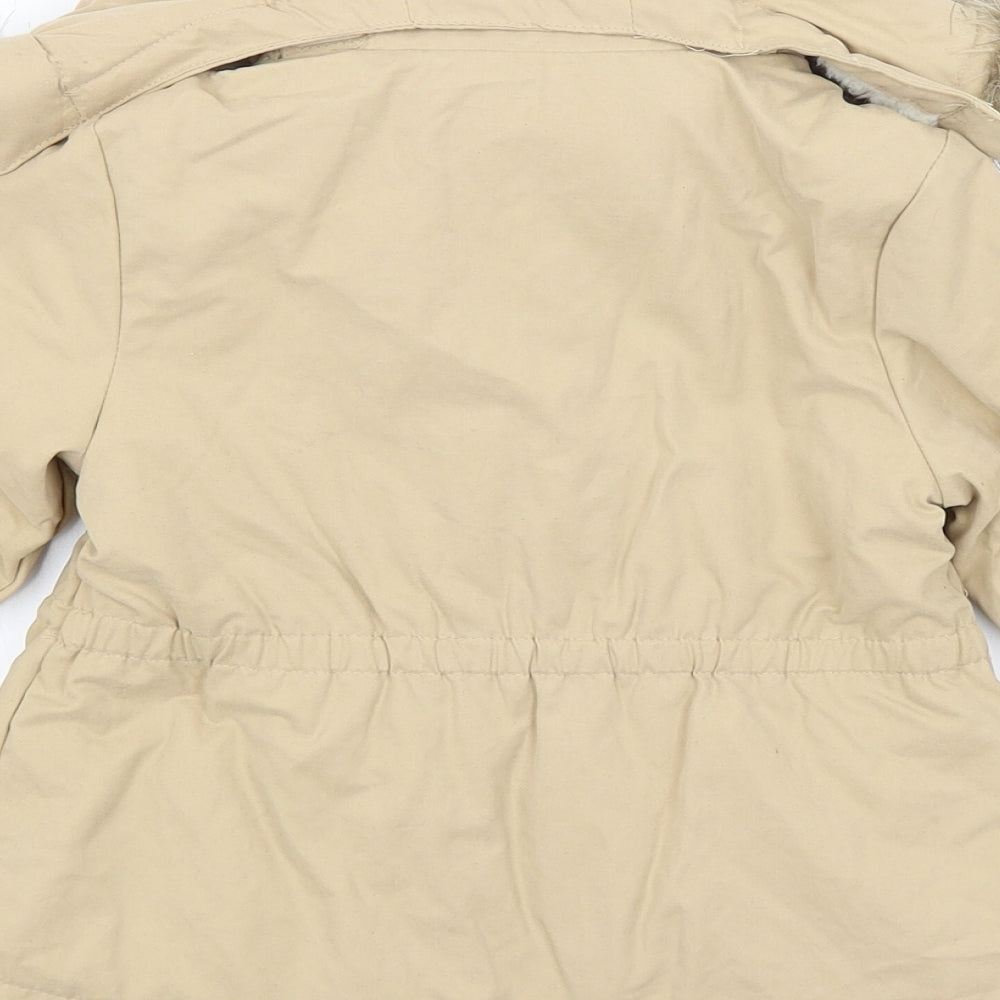H&M Baby Beige   Basic Coat Coat Size 18-24 Months