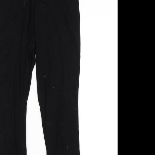 IVY PARK Womens Black   Compression Trousers Size S L27 in