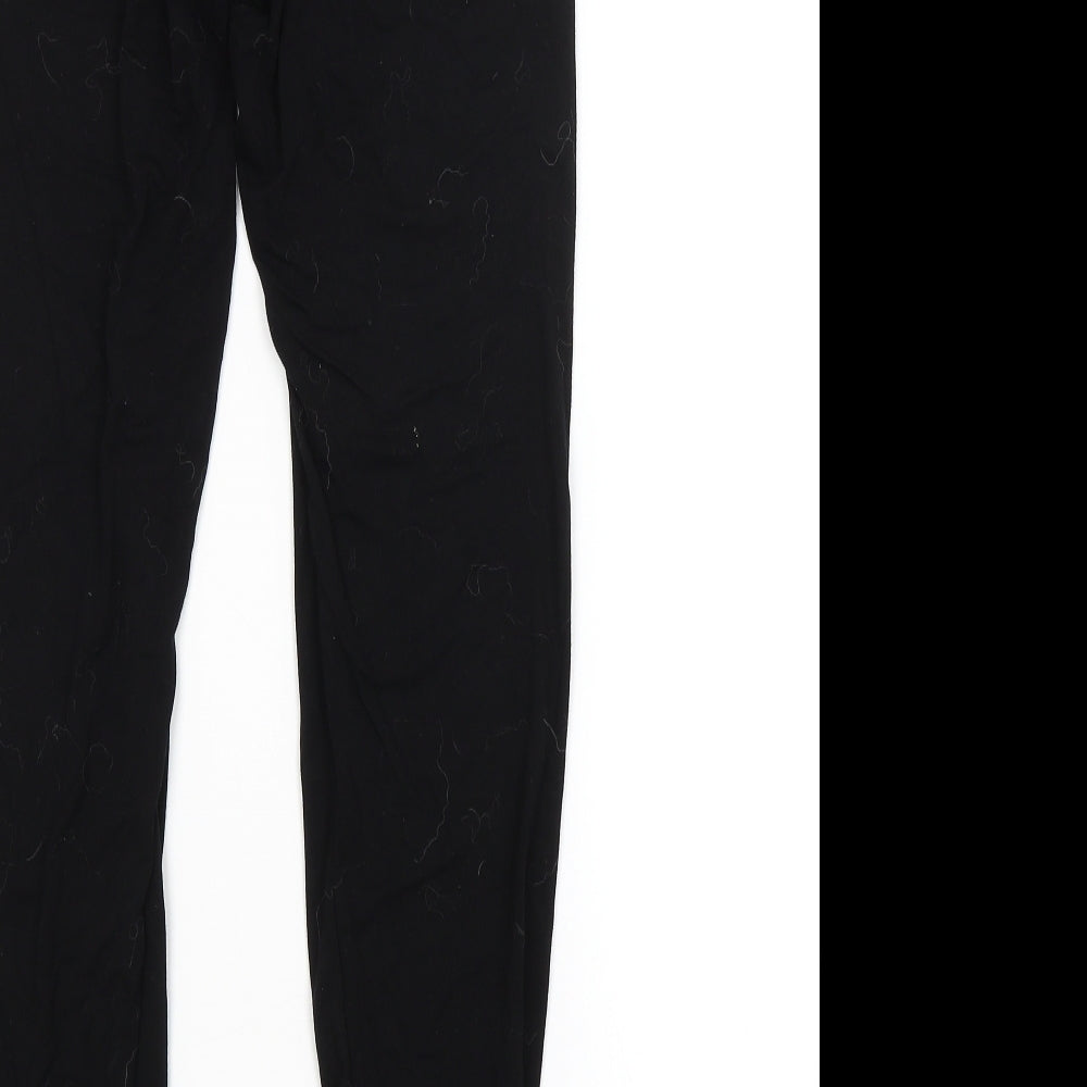 IVY PARK Womens Black   Compression Trousers Size S L27 in