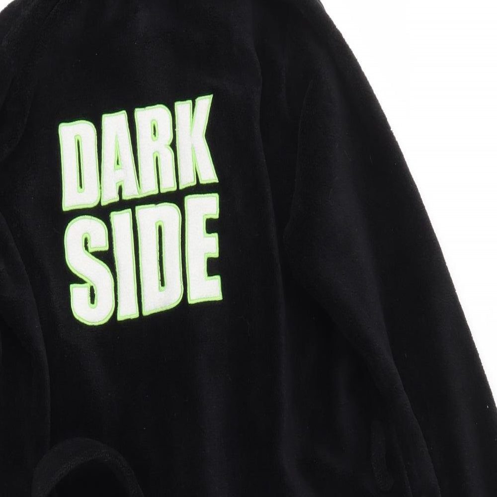 Primark Boys Black Solid   Robe Size 11-12 Years  - STAR WARS