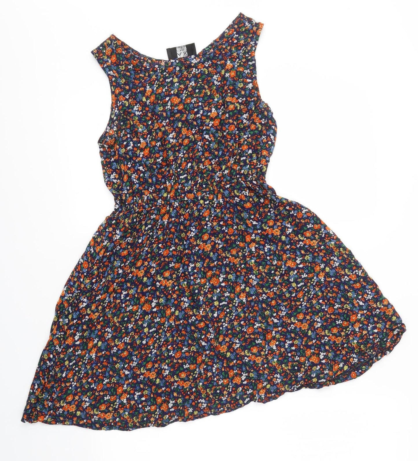 AX Paris Womens Multicoloured Floral  A-Line  Size 8