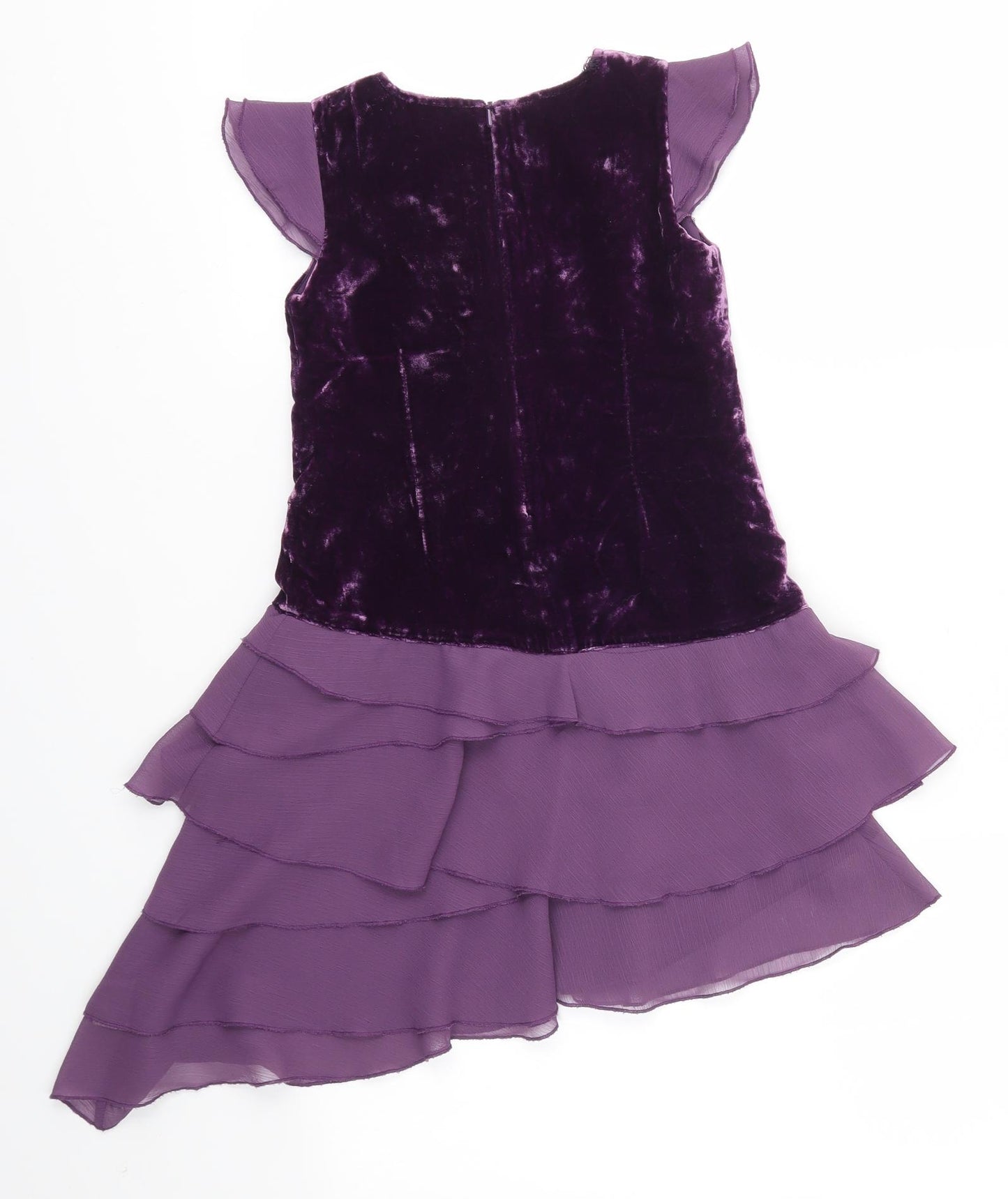 M&S Girls Purple   A-Line  Size 5 Years