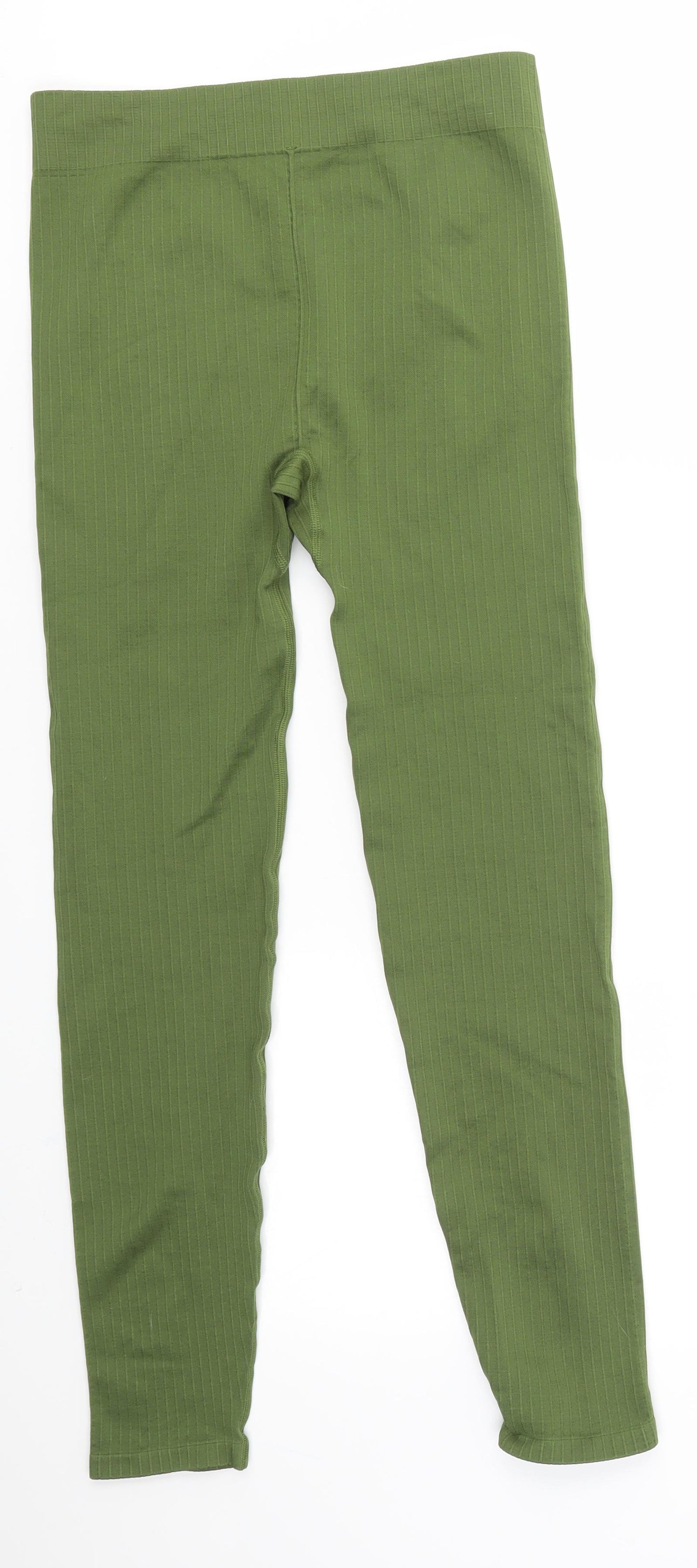 4505 Mens Green   Jogger Leggings Size S L6 in