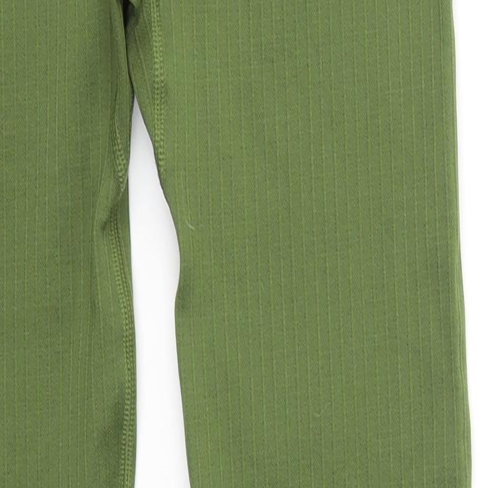 4505 Mens Green   Jogger Leggings Size S L6 in