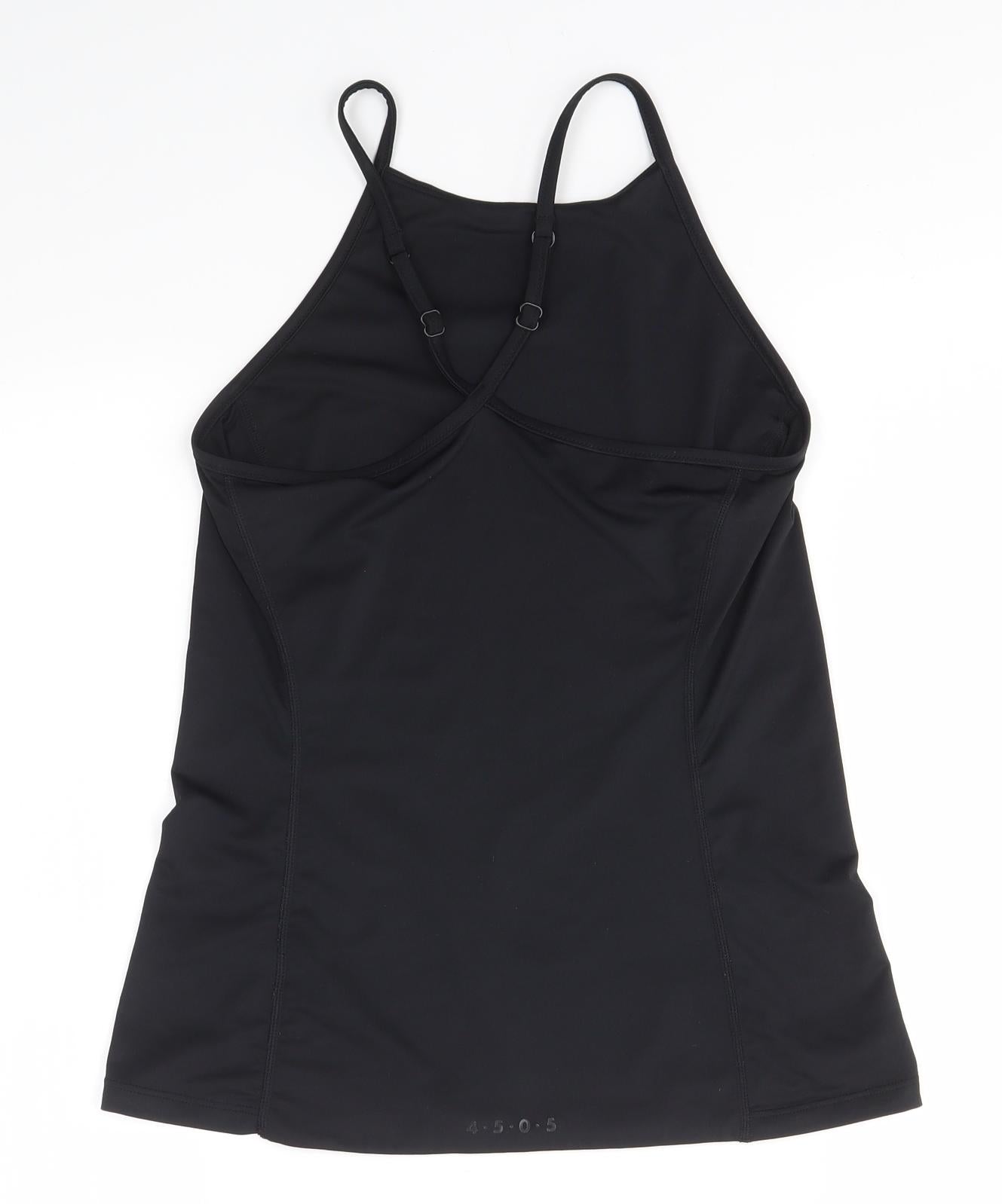 4505 Womens Black   Camisole Tank Size 4