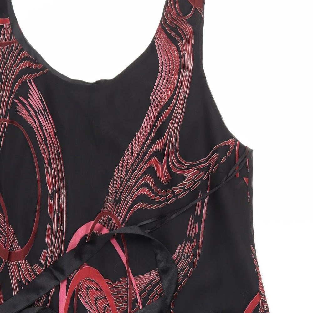 Prima Womens Black   Tank Dress  Size 14