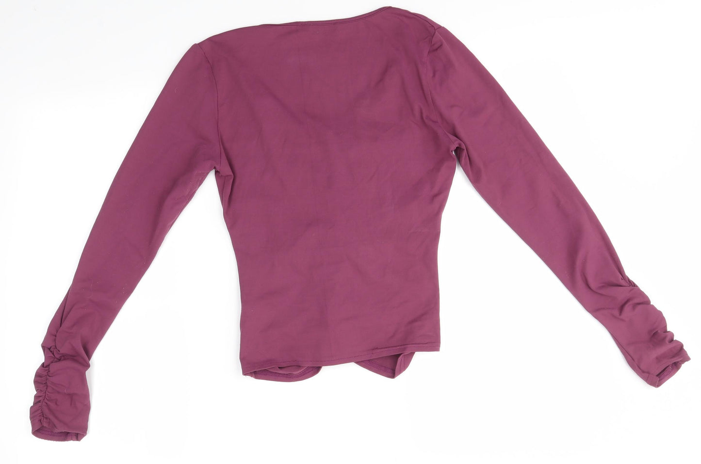 Gharani Strok Womens Purple   Basic Blouse Size S