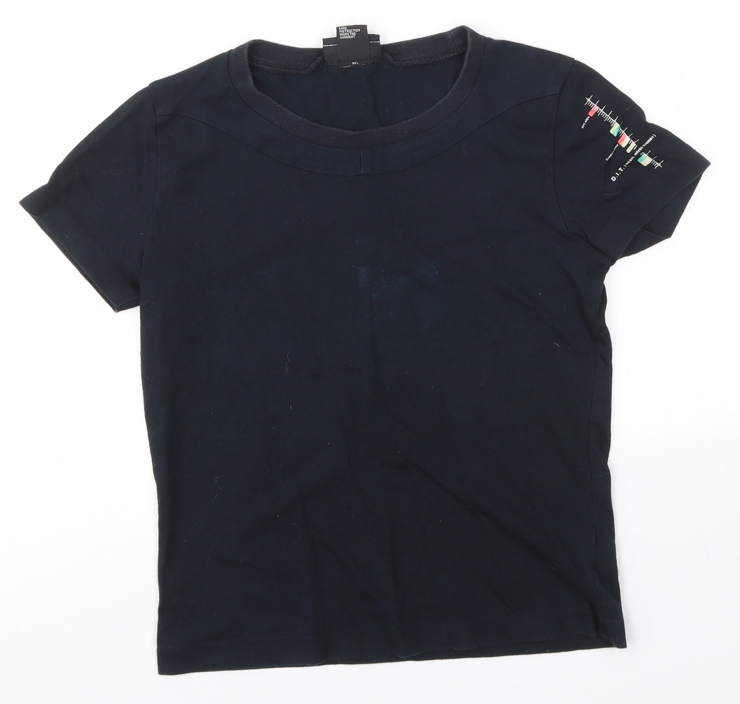 DIESAL Womens Blue   Basic T-Shirt Size L