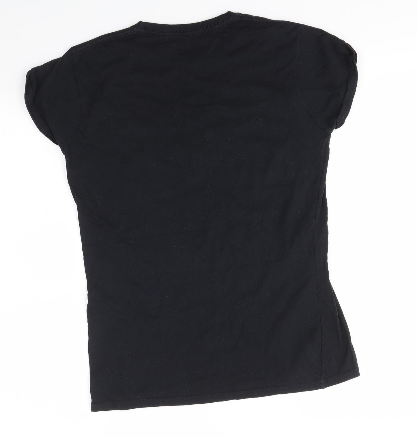 River Island Womens Black   Basic T-Shirt Size M
