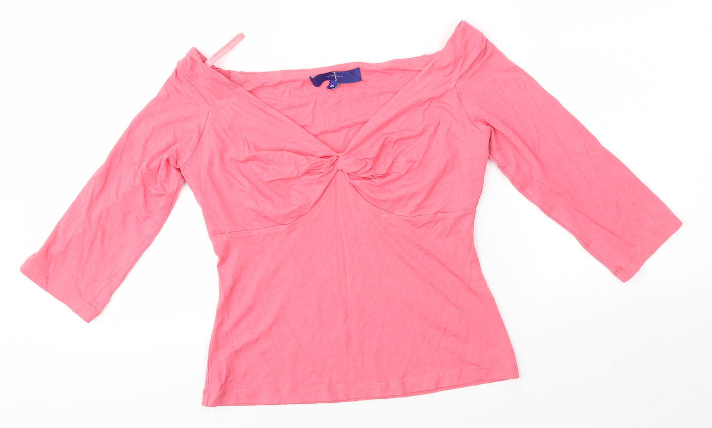 Jasper Conran Womens Pink   Basic Blouse Size 10