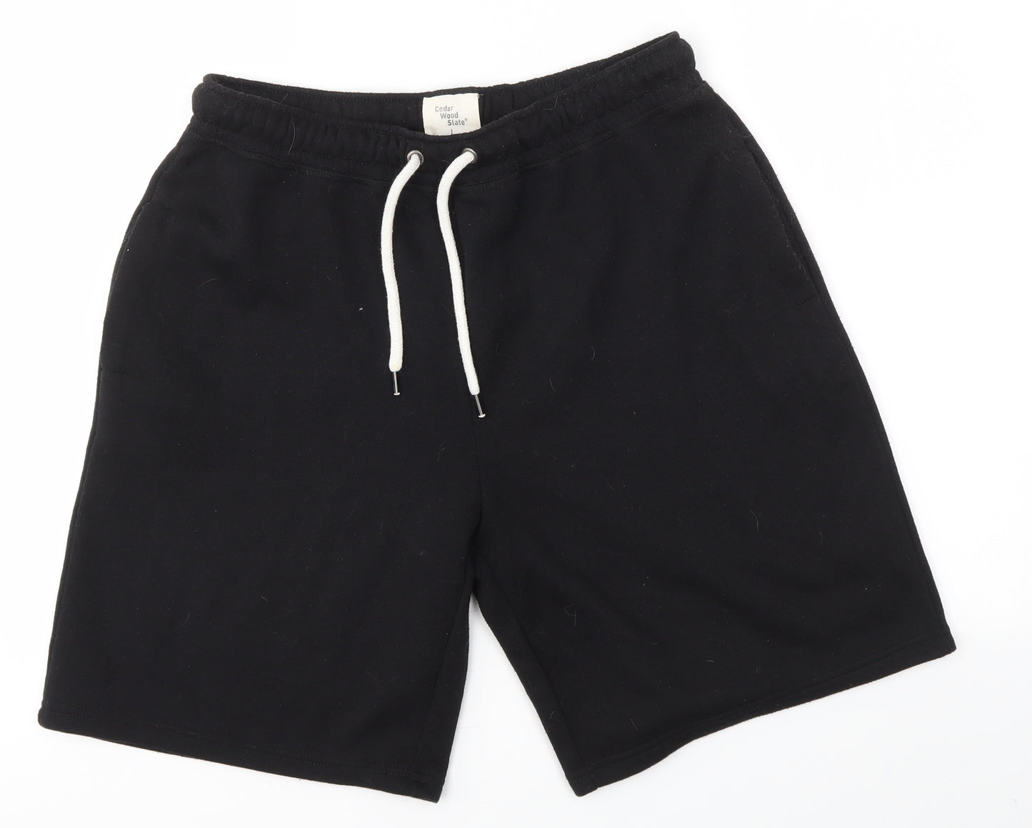 Primark Mens Black   Sweat Shorts Size L