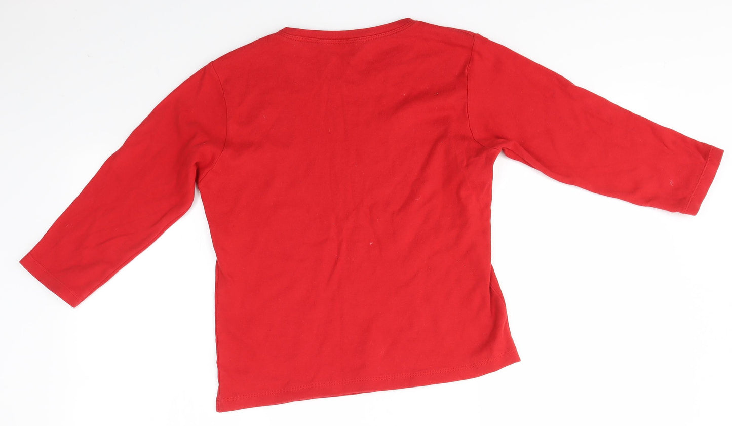 New Look Womens Red   Basic Blouse Size 14  - ANGEL