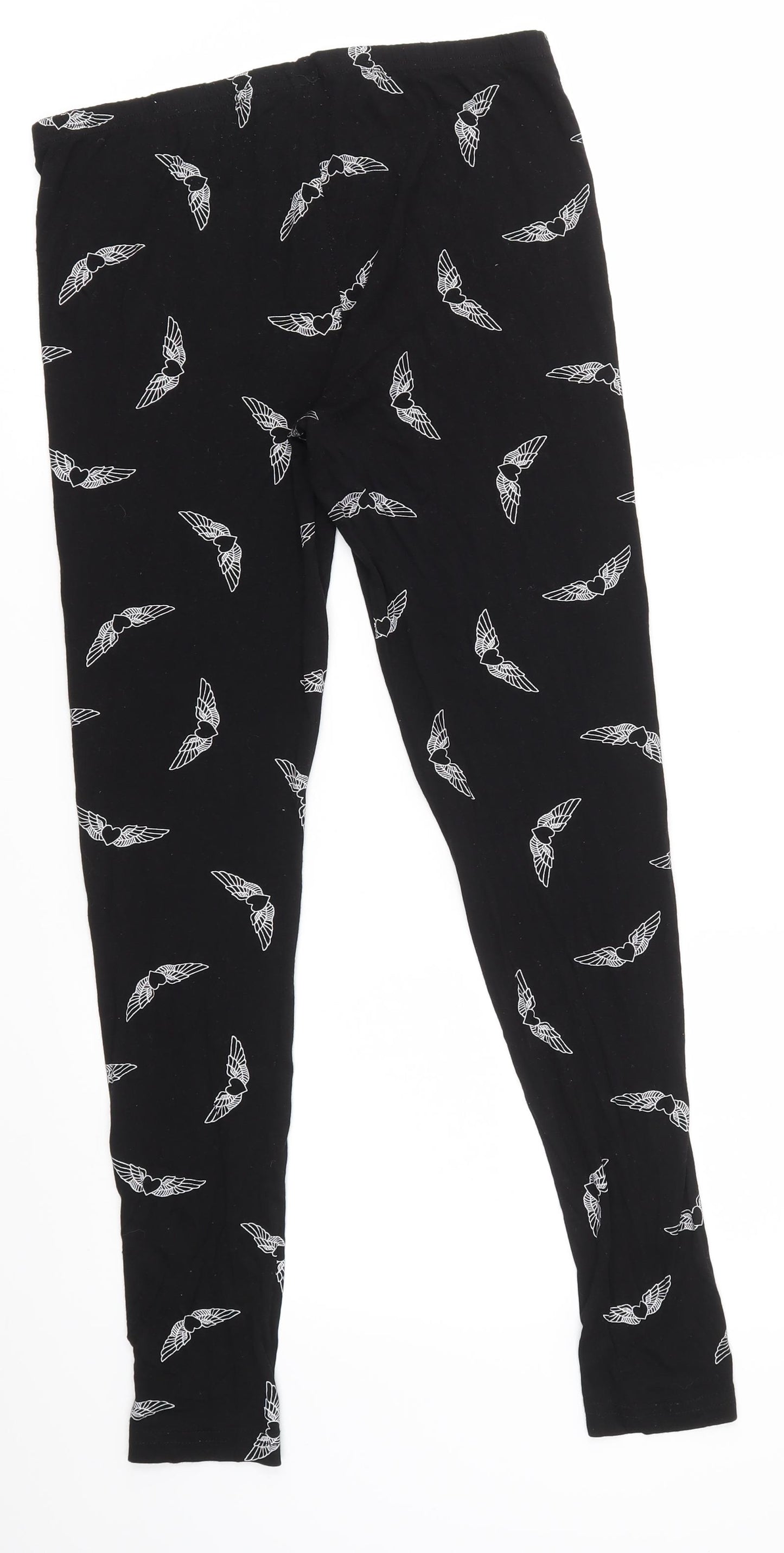 Select Womens Black   Jogger Leggings Size 12 L28 in