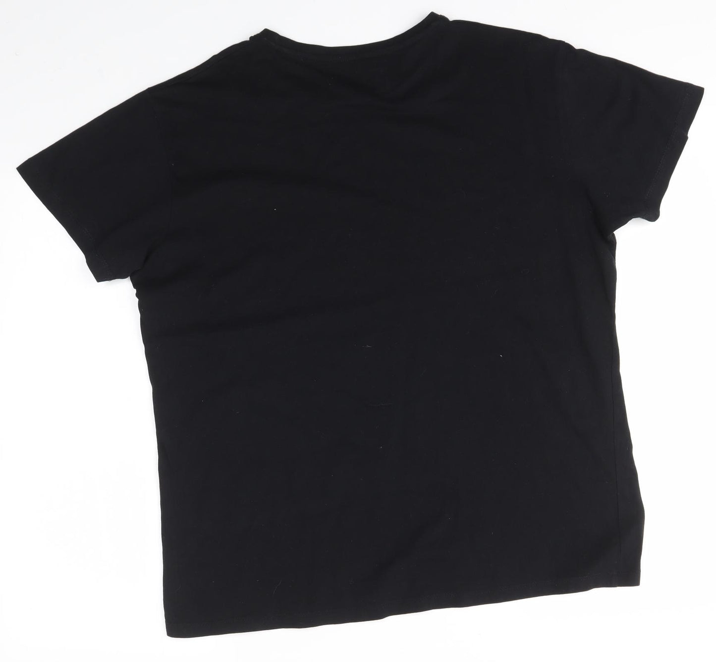 Primark Mens Black    T-Shirt Size L
