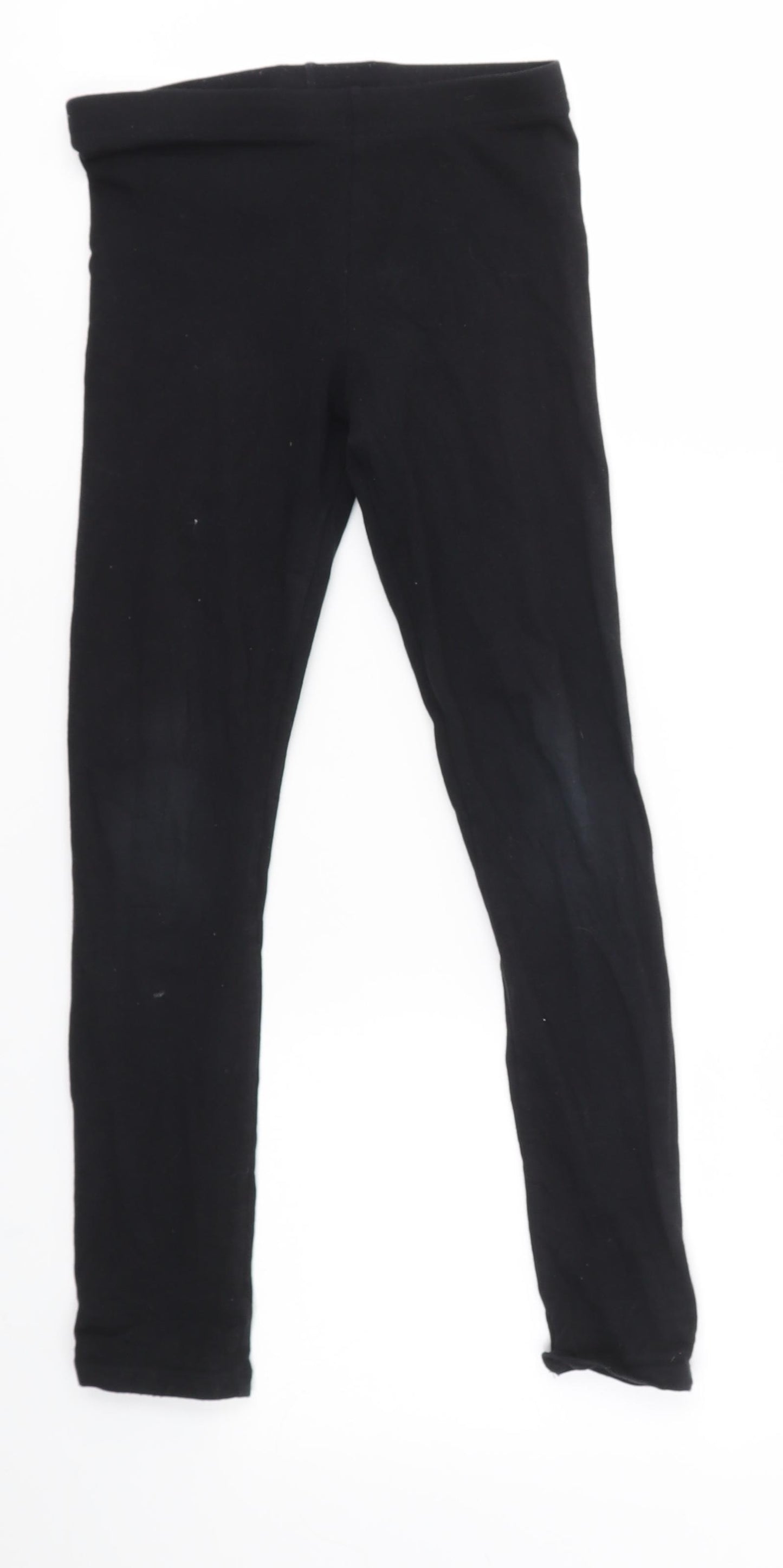 F&F Girls Black   Jogger Trousers Size 9-10 Years