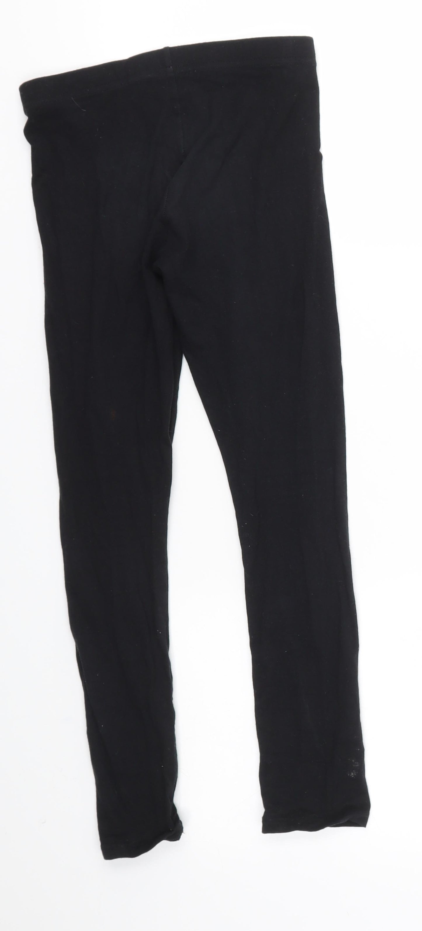 F&F Girls Black   Jogger Trousers Size 9-10 Years