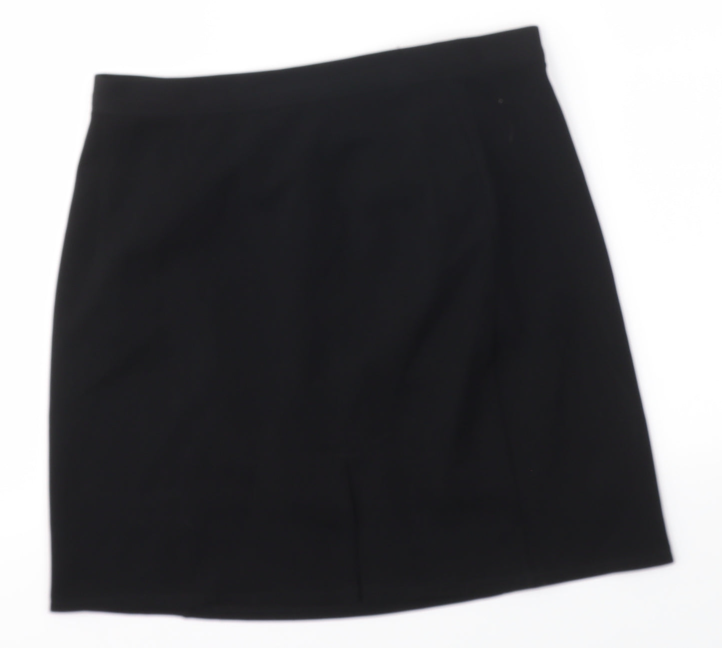 HENNES Womens Black   A-Line Skirt Size 12