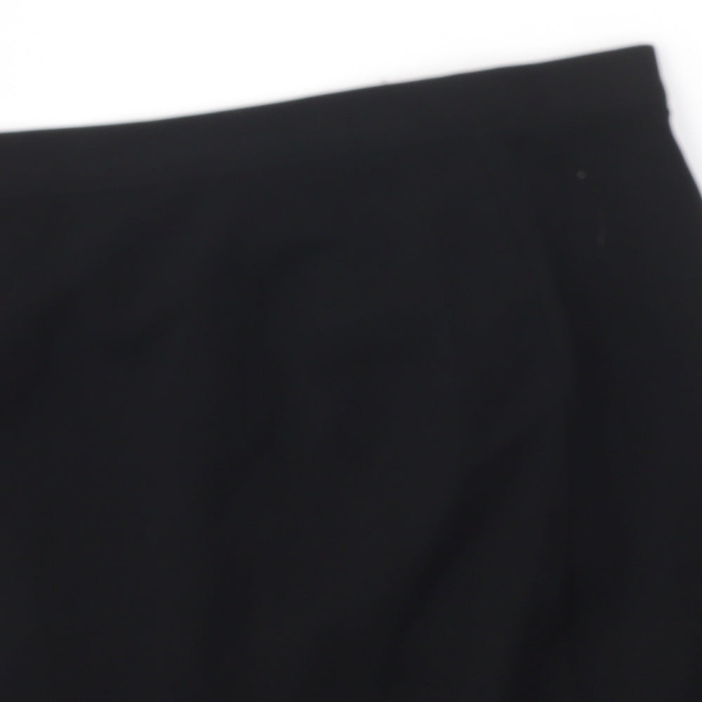 HENNES Womens Black   A-Line Skirt Size 12