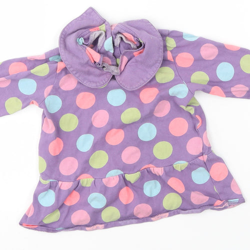 M&S Baby Purple   Basic Blouse Size 12-18 Months