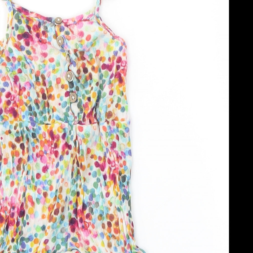 NEXT Baby Multicoloured   Dungaree One-Piece Size 9-12 Months