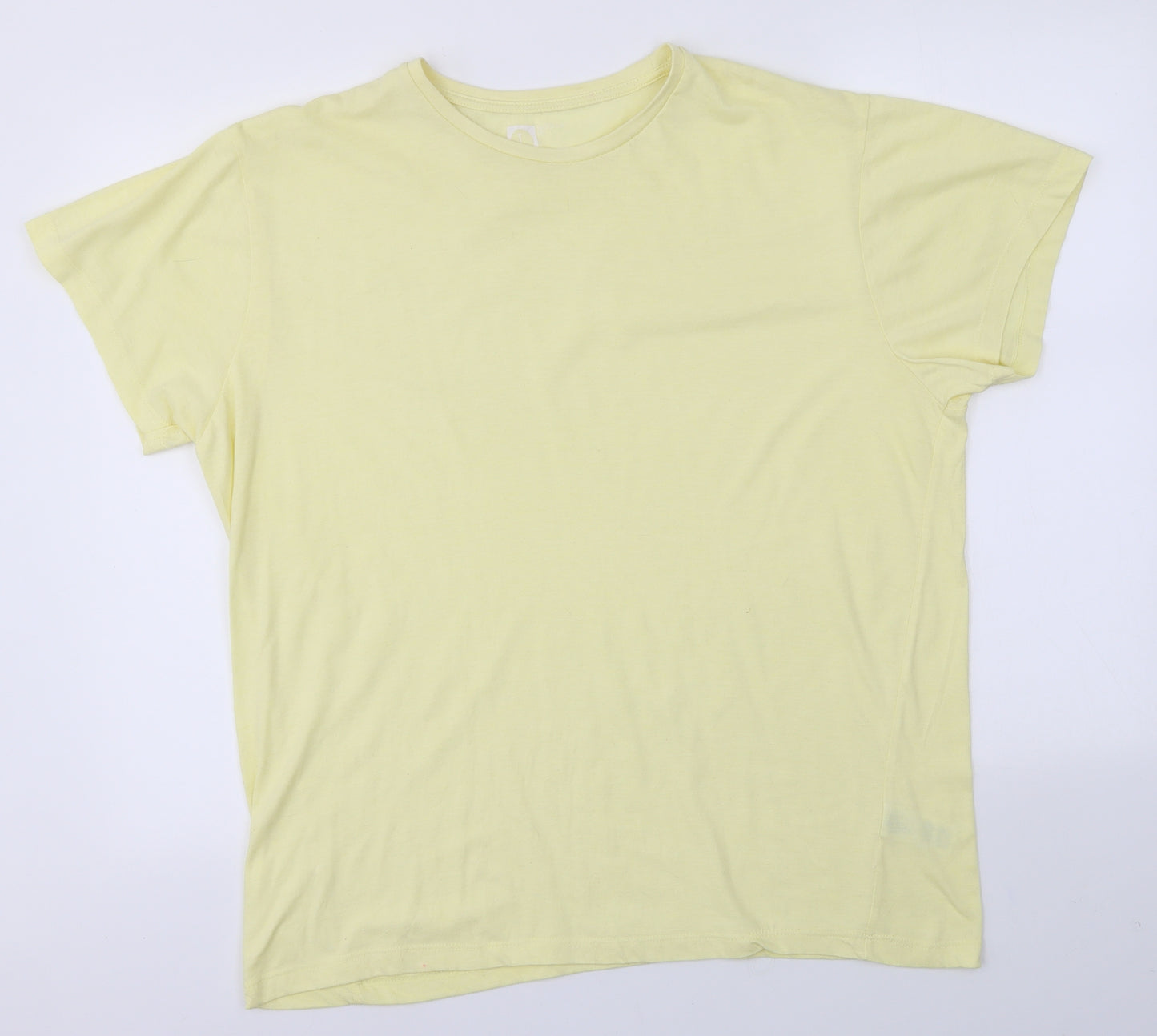 Primark Mens Yellow    T-Shirt Size L