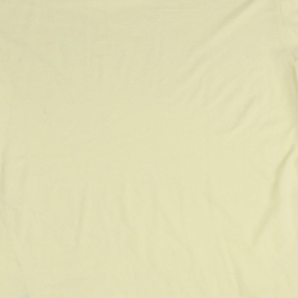 Primark Mens Yellow    T-Shirt Size L