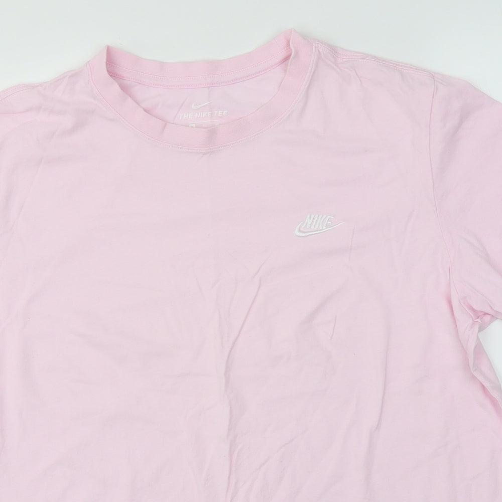 Nike Mens Pink    T-Shirt Size XL