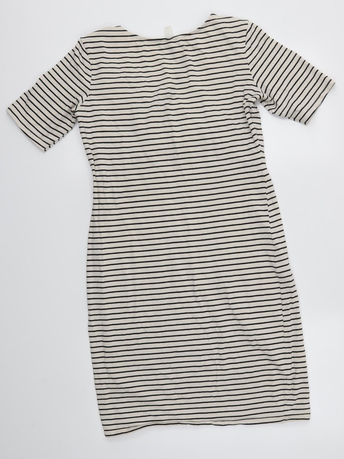 H&M Womens Multicoloured Striped  T-Shirt Dress  Size M
