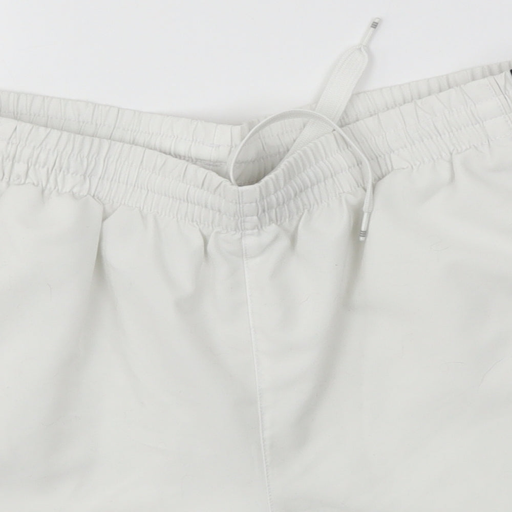 adidas Mens White   Sweat Shorts Size L