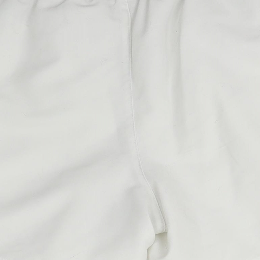 adidas Mens White   Sweat Shorts Size L