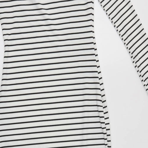 Very Womens Multicoloured Striped  Bodycon  Size 8