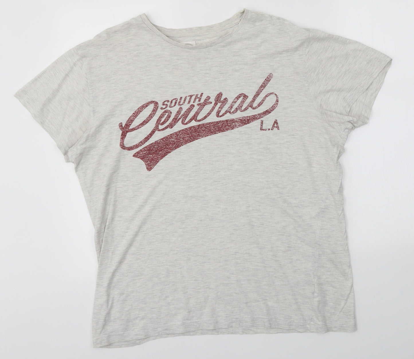 Primark Mens Grey    T-Shirt Size L