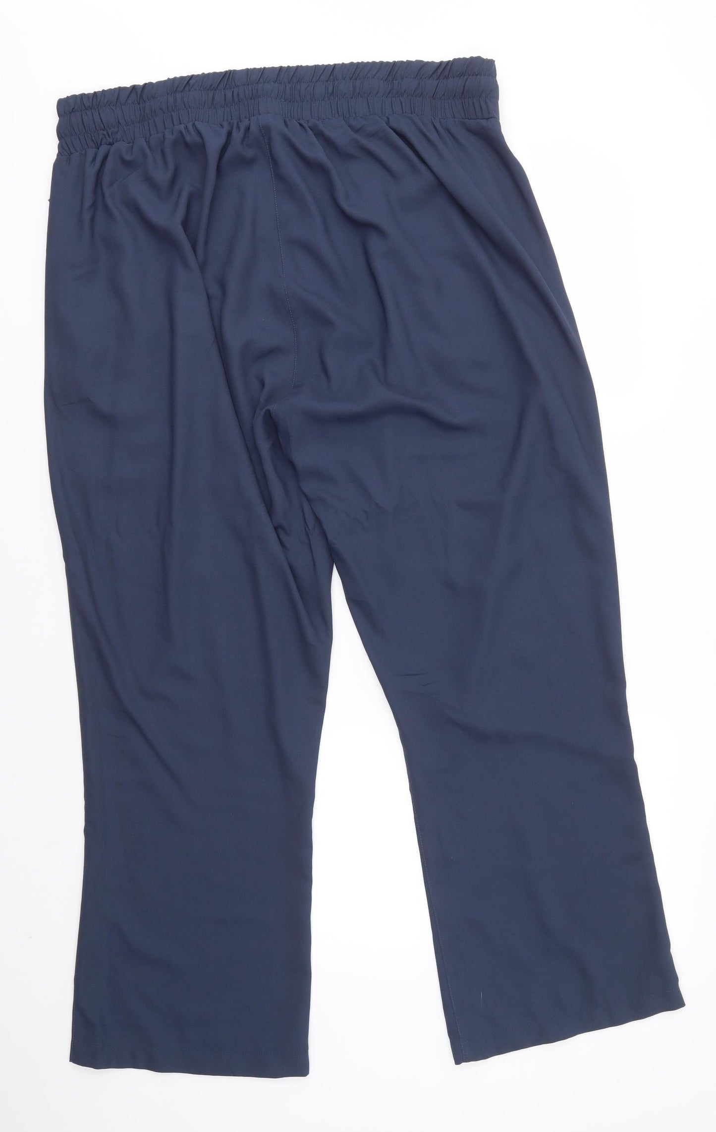 Cotton Traders Womens Blue   Trousers  Size 22 L27 in